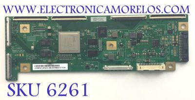 T-CON PARA TV LG / NUMERO DE PARTE 6871L-6411D / 6870L-0852B / LE550PQY(HP)(C3) / 550L3H3Y00ASTO YCAB / L00432 / LBCB1Y / MODELO OLED55A1PUA.DUSQLJR